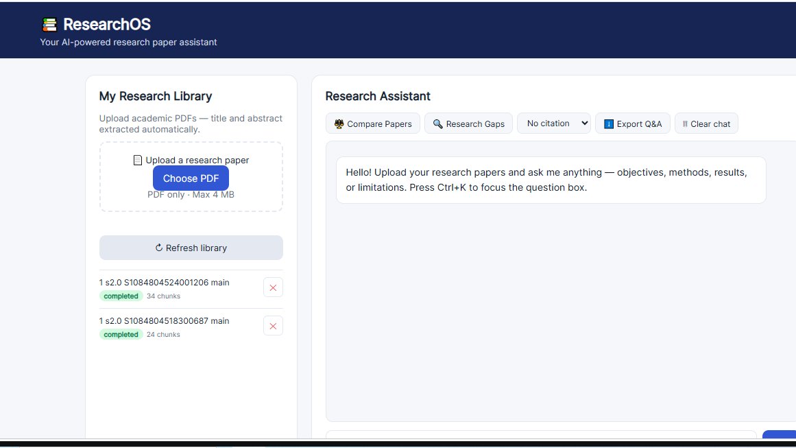NileshVBhalerao's tweet photo. Just built ResearchOS, upload your academic PDFs and chat with them using AI 🔥
Ask questions, compare papers, find research gaps, export answers with APA/IEEE citations
Built with Cloudflare Workers + AI Search. Runs free on the edge 🌐
#AI #ResearchTools #Cloudflare https://t.co/To3bbpD9WE