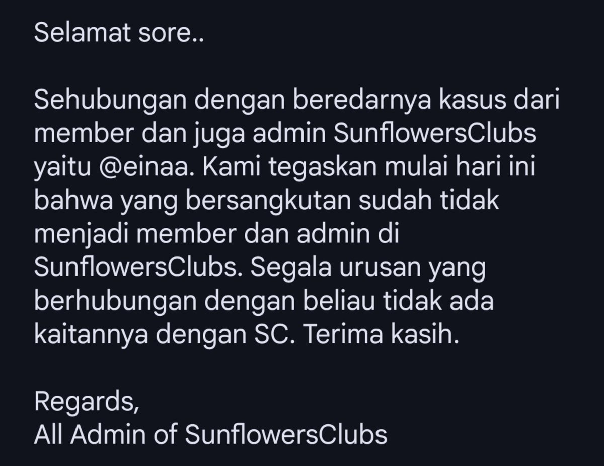 SunflowersClubs's tweet photo. https://t.co/VyWMBP5VhC