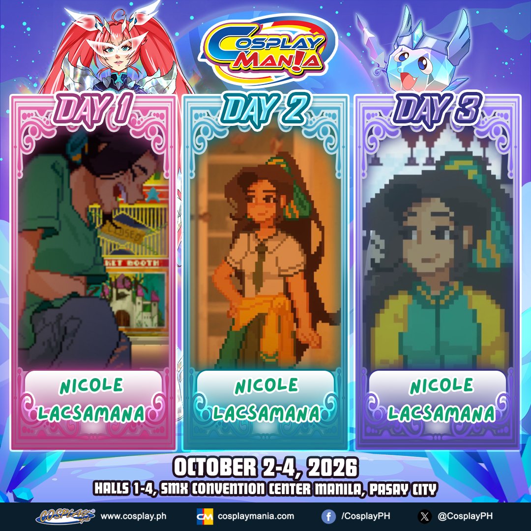 nyobsidian's tweet photo. Change outfit nalang
#CosplayMania2026 https://t.co/bzYPEzG1hg