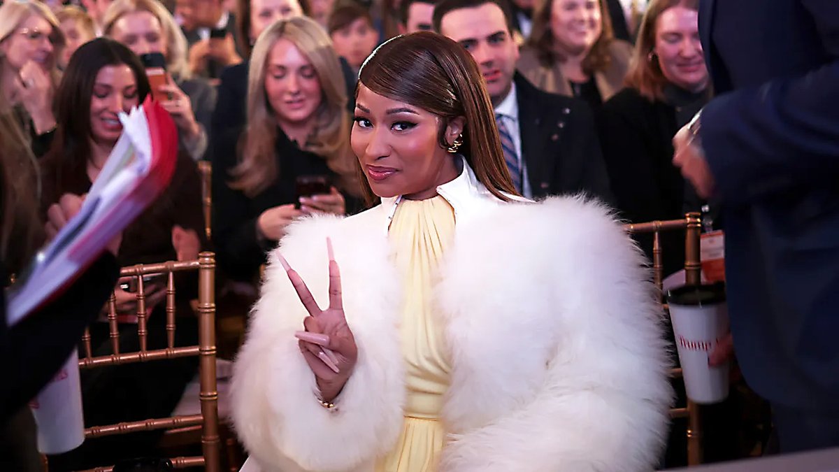 FoxNews's tweet photo. Nicki Minaj is encouraging young Americans to make their voices heard in the 2026 midterm elections.

The rapper tells Fox News' @LaraLeaTrump that younger voters should stay engaged in local and midterm races, not just presidential elections.

Watch Minaj's full interview with Lara Trump:
https://t.co/CElN5otGVt