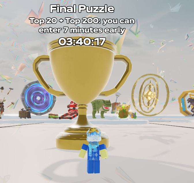 nejcuc's tweet photo. Roblox the hunt 20 finale ready
#Roblox #TheHunt #TheHuntRoblox20 https://t.co/TNMXR1uWBr