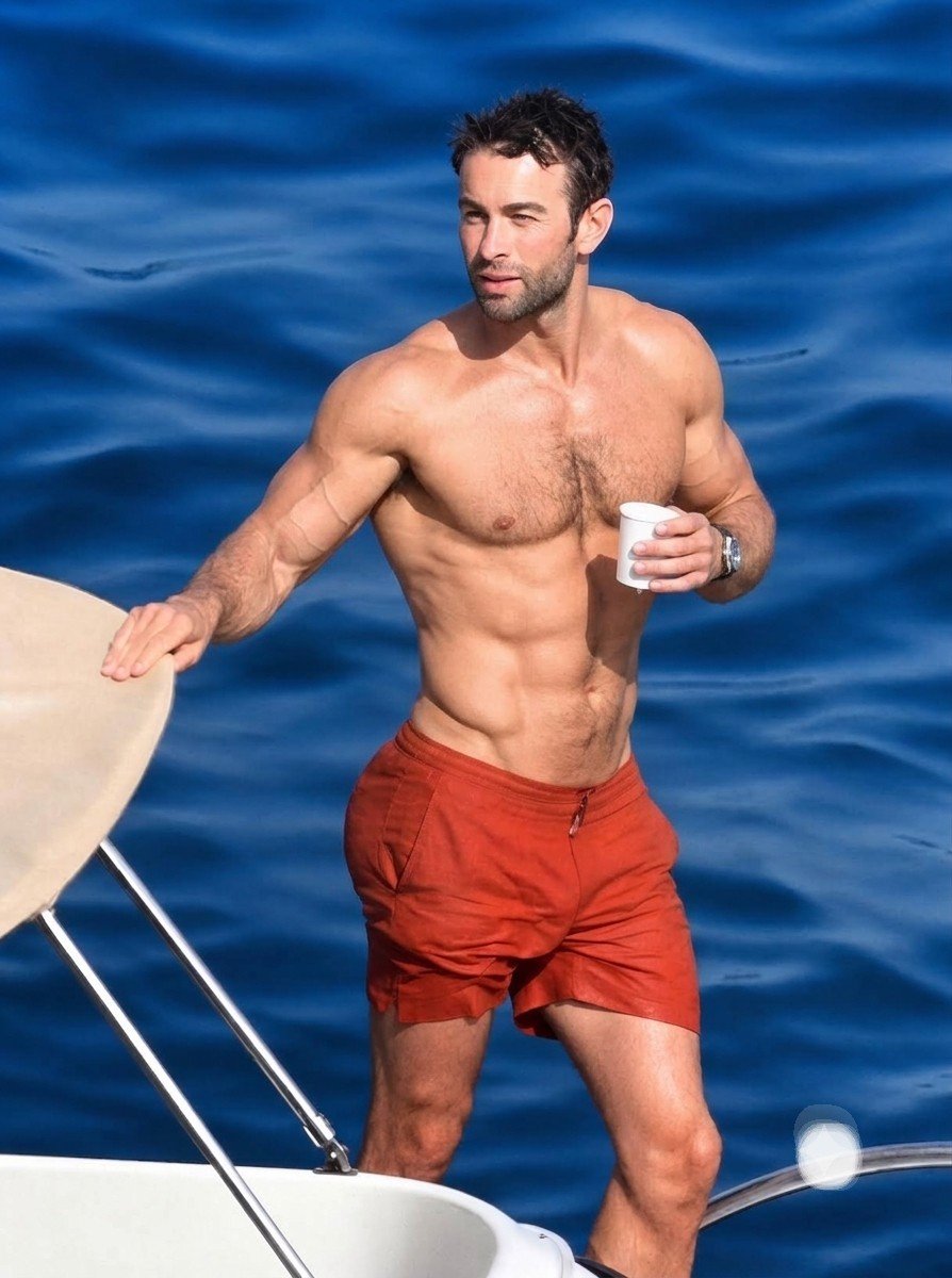 DramaQueenntv's tweet photo. Chace Crawford shows off his muscular physique while going shirtless at the beach in Malibu https://t.co/sl8Cqniccs