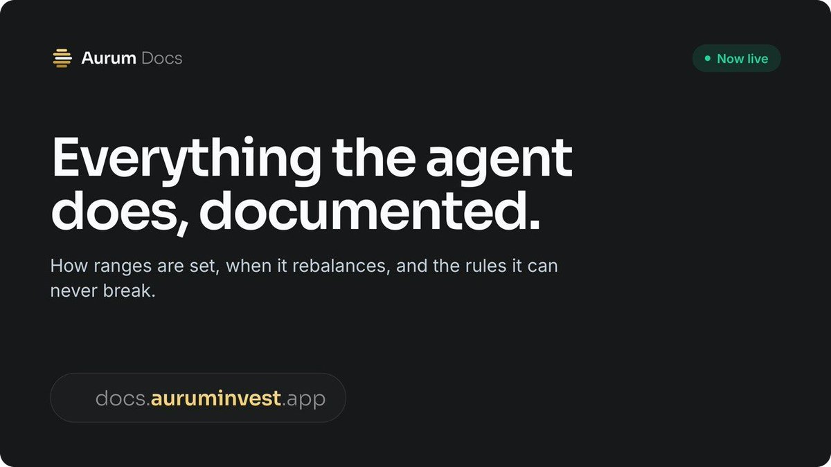 AurumInvestApp's tweet photo. We just published our docs:

https://t.co/XDDFzV6t8g

Check them out to find out more about Aurum.
Learn about LP's and what we do with them! https://t.co/CxpiyOQWko