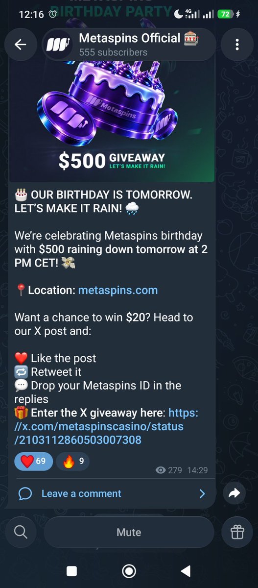 Iam_NavaX's tweet photo. @metaspinscasino Make my Head Spin 💫💫💫

Let me get that Win https://t.co/nP5eePDaLl