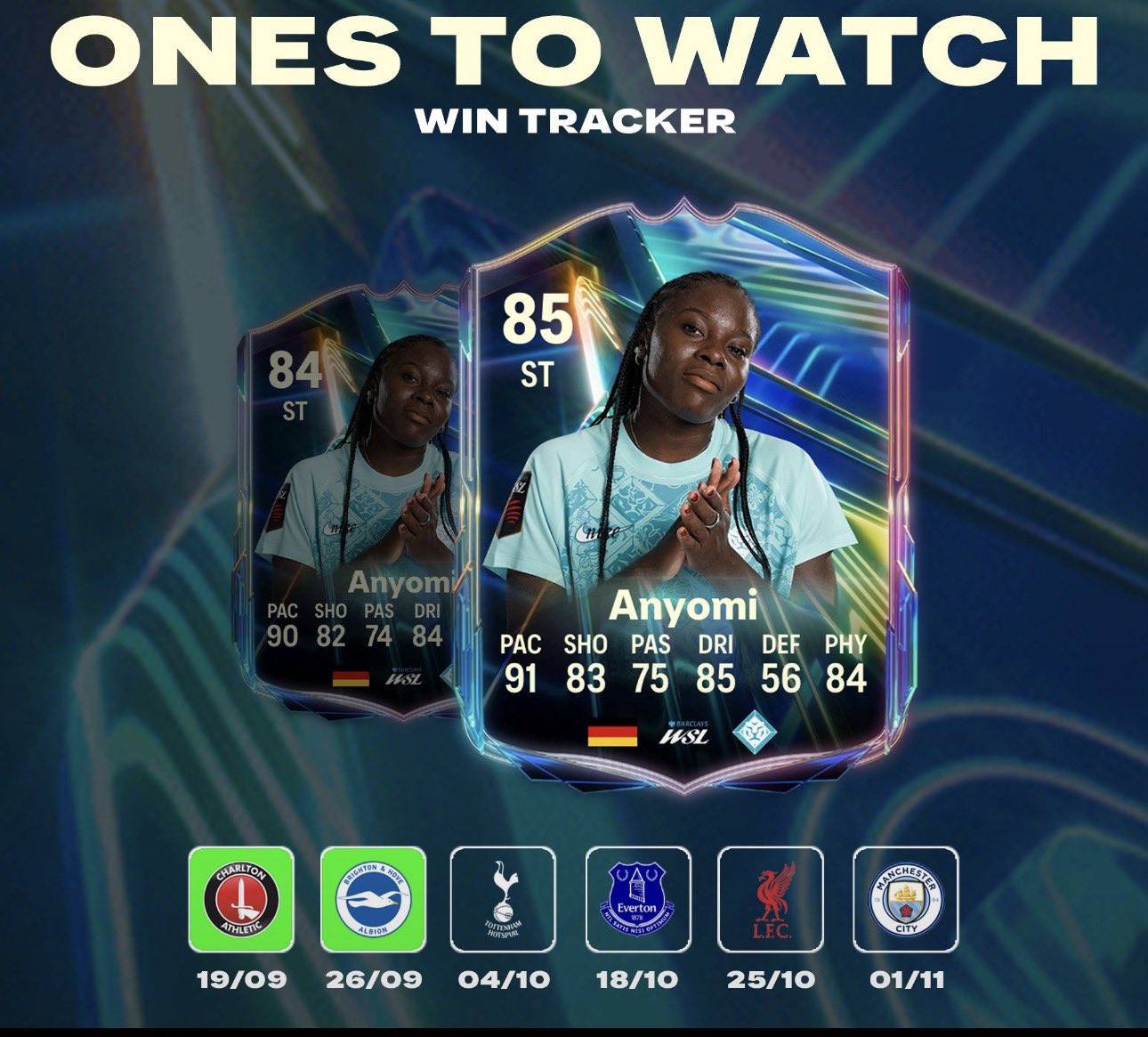 Anyomi OTW Could Be the First Card to Earn an Upgrade