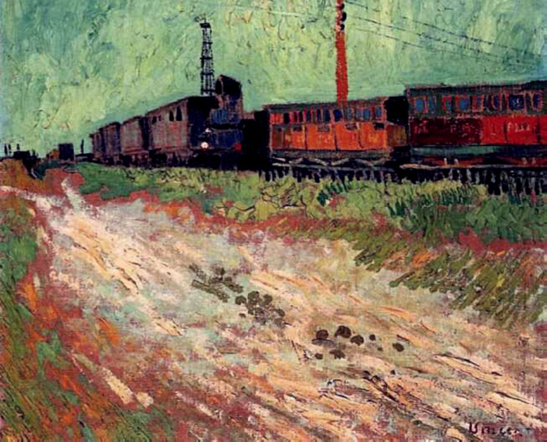 vangoghartist's tweet photo. Railway Carriages - 1888 #artbots #vangogh https://t.co/KjLaGMJDWQ