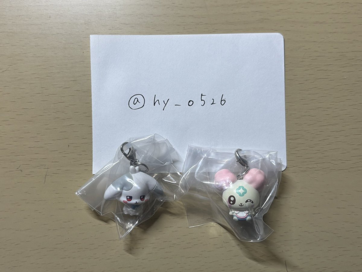 hy_o526's tweet photo. ぷちきゅあ めじるしアクセサリー2 交換

譲】しふぉん だいふく

求】きゃんでぃ>>しぷれ

大阪梅田手渡しまたは郵送での交換
お気軽にお声掛けください🙇🏻‍♀️ https://t.co/ZZkAy6hlXA