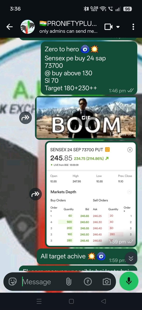 PRONIFTYPLUS1's tweet photo. #sensex #nifty zero to hero jackpot trade 💥🧿 
Join premium group 💥🧿 
.
.https://t.co/Z0JI4dMwsB
.
.
.#nse #mcx #crudeoil https://t.co/m9ckjIj0cF