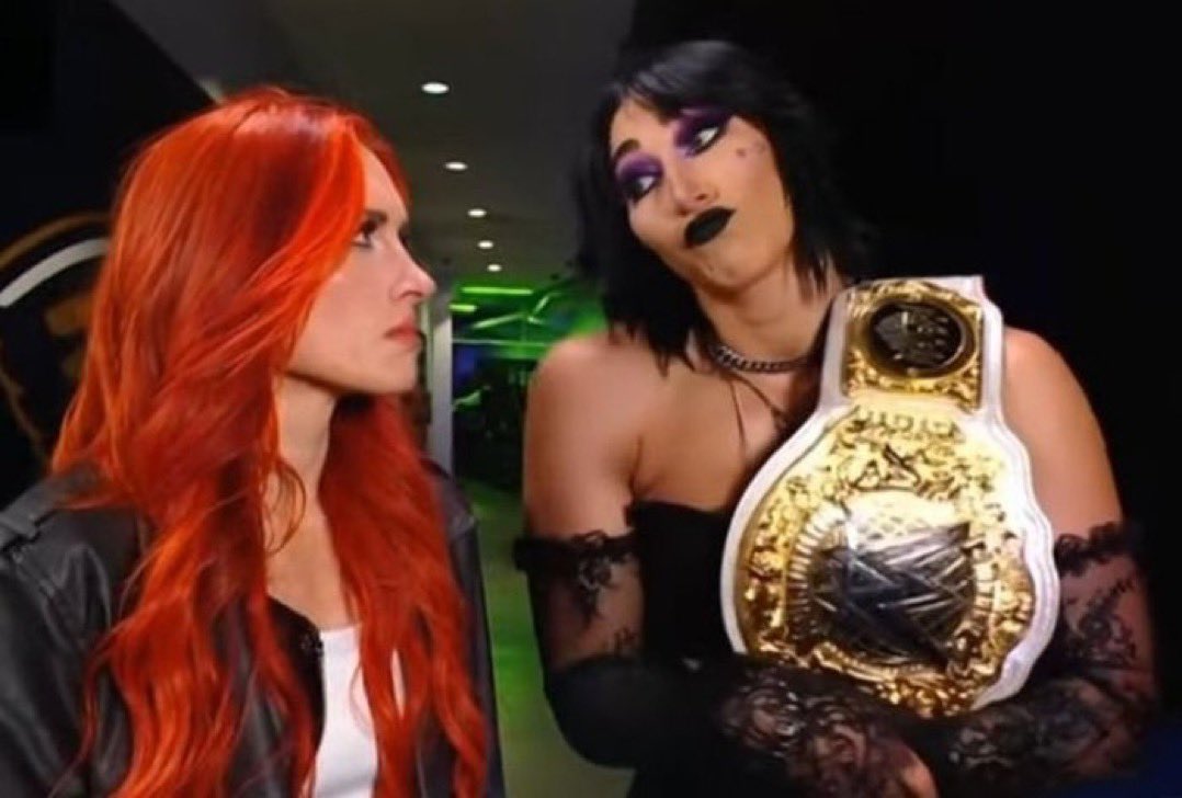 4ddi12's tweet photo. I miss Becky and Rhea’s feud together https://t.co/An0iWSC8N0