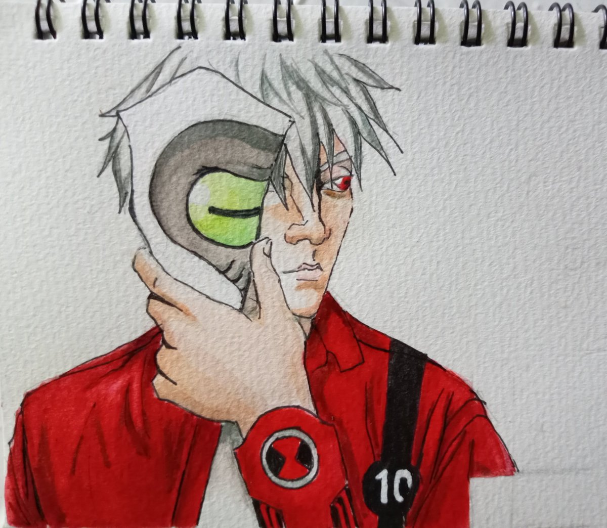 eyesnareohguy10's tweet photo. Identity crisis #ben10 #albedo https://t.co/kCMxTmUbzF