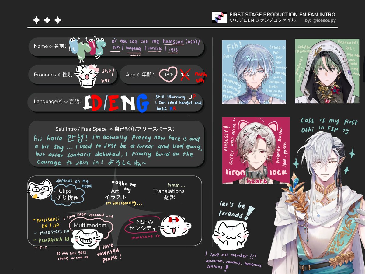 hamsjunnn_'s tweet photo. so, uhm, hello..... *gulp* i'm finally posting my fsp intro!! yippee!! i'm super shy super shy bu— ok stop. nothing would bring me greater joy in this mortal realm than finding more souls who love our boys. if you are one of them, please, let us be friends :> #fspintro #fsptwt https://t.co/8VwUuajlJb