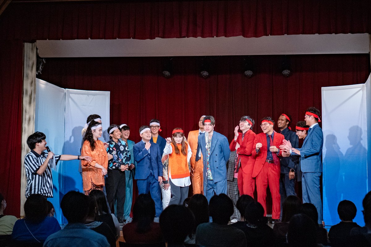 nagoyayoshimoto's tweet photo. ＼長円寺ライブ3ステ終了！／

ご来場誠にありがとうございました🌟

#ボルおじ

#世界クジラ #ドンココ #爛々 萌々 #ルージュ
#中山マサキ #おばけ #紅点 #刻めダカタ
#かにチャーハン #異世界 #パンジーそう
────────────
来月は10/25(日)開催です🎉

#ド天国 #あなたとネ #シスター #東雲
#ポニー福元 #紅点 #パンジーそう #異世界
#もりのくまさん #もさもさ子

🎟️チケット発売中！
https://t.co/XrVF432GD9

#名古屋よしもと