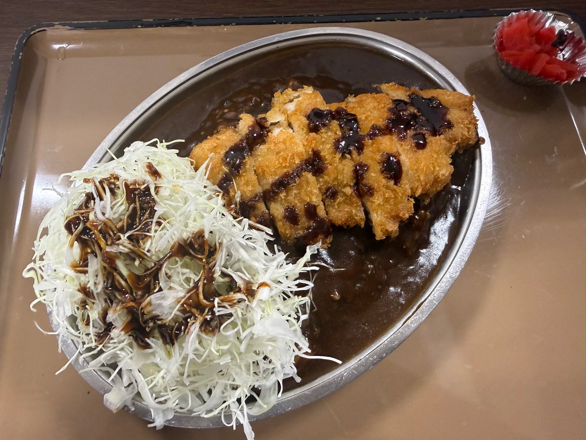 AKIMON082's tweet photo. お久しぶりの尼御前カツカレー😋 https://t.co/vftxO4gC7M