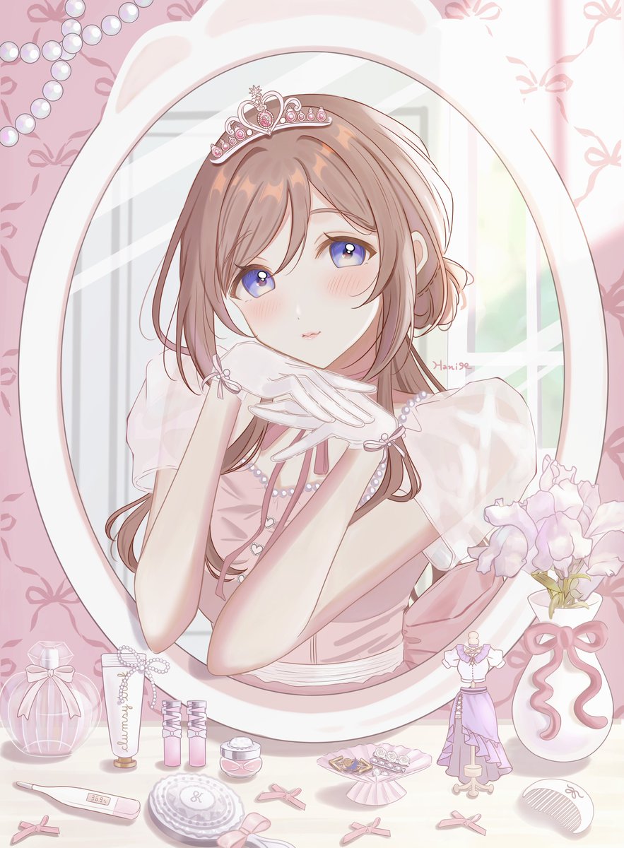 Hanilz_'s tweet photo. お姫様莉波ちゃん🪞ྀི⊹˚ 

#姫崎莉波　#学マスFA https://t.co/FEebf85mHq