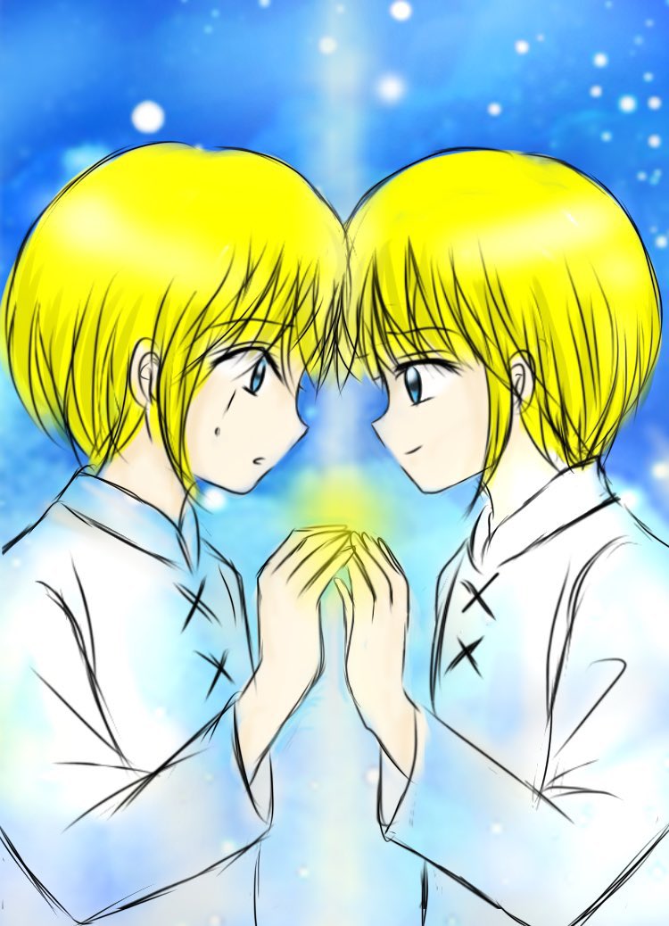 rurai8813's tweet photo. ルパン『どうしてオレなんかが存在してるのかな…。イースター、お前の人生めちゃくちゃにしてごめん…』

イースター『泣かないで、そして謝らないで、ルパン。これは僕が自ら望んだことなんだよ。僕はキミでキミは僕。キミは僕にとって大切な存在なんだ…』

 #るらいの世界のいろんなお話 https://t.co/ngfJgN7b6Z