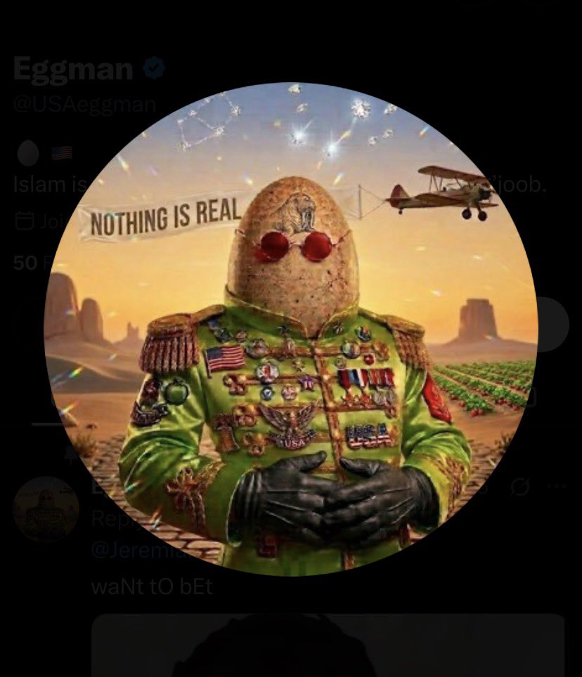 lightning5510's tweet photo. @USAeggman @Basedmuwahid1 😂😂😂 https://t.co/o5zzUj10KH