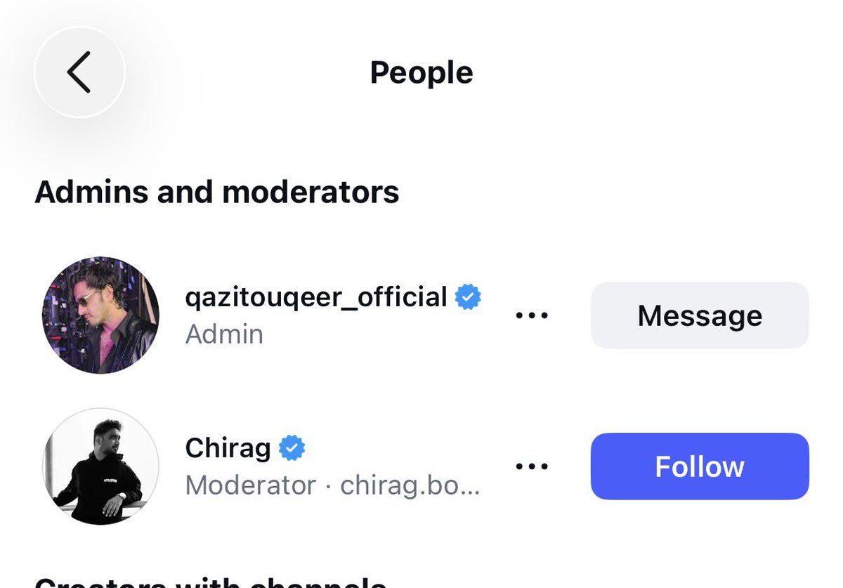 leftwhales's tweet photo. Big Expose!!
The person handling Qazi’s Instagram is officially a fan of #YungDSA and Mahiivijj. 😭

Now I finally understand why his Instagram barely posts reels and when they do, they’re such trash that it’s honestly embarrassing to see them go viral.

Seriously, this is pathetic behavior. And where is Qazi’s family? 
Like, seriously… are you guys fooling us?

Attached proof below. 👇

#BiggBoss20 #QaziTouqeer