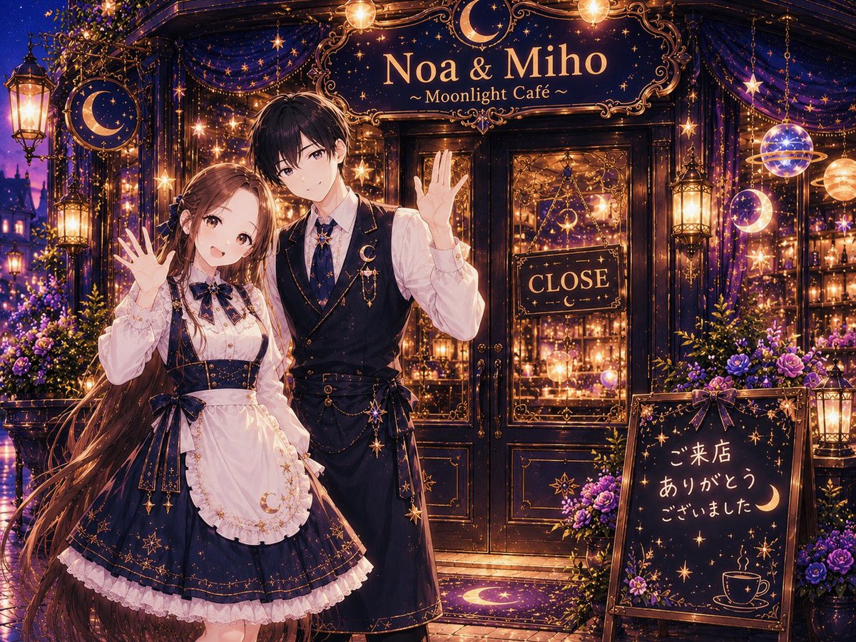 Noa_M_01's tweet photo. 5日間ありがとうございました🫶🏻💕
たくさん来てくれて嬉しかった～！🥰✨
#ノア美穂コラボカフェ https://t.co/6go3FN03c5