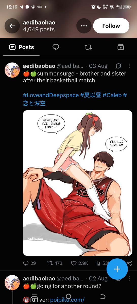 TeteDaniYan's tweet photo. Just a little reminder that this "artist" has a lot of followers like her and all of them support p€dophilia and in¢est! 

#PapergamesRuinsCNGaming #叠纸游戏有辱国格 #BringValkoBack #NoValkoNoMoney #SpeakUpInfold #BoycottInfold #BoycottPapergames #ValkoOrNothing #LadsArt https://t.co/j95gJ3GyCp