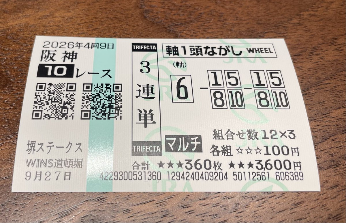 d_misuzu's tweet photo. 大好きなお寿司と2週連続競馬に連れて行ってくれてありがとうございます＼(^^)／

1レースだけ的中🎯

当たったら楽しいね🙂

次は、つるとんたん待ってます😉笑 https://t.co/4wm6UWAB5K