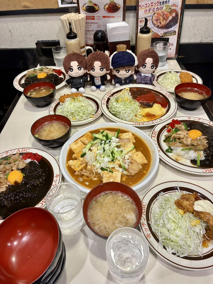 csann12's tweet photo. 味スタでお会いしたみんなでキッチンABCさんへ🍛
1週間越しのアフパティ楽しかった💓
ボリュームたっぷりで美味しいのに安価❣️(支払いは現金のみ💴)
さっき母に電話したら開口一番「池袋でどのメニューにするか悩んでるの」
来月また母とお邪魔することに🤣
胃が若そうで何よりよ😌✨ https://t.co/MGexzcfx9y