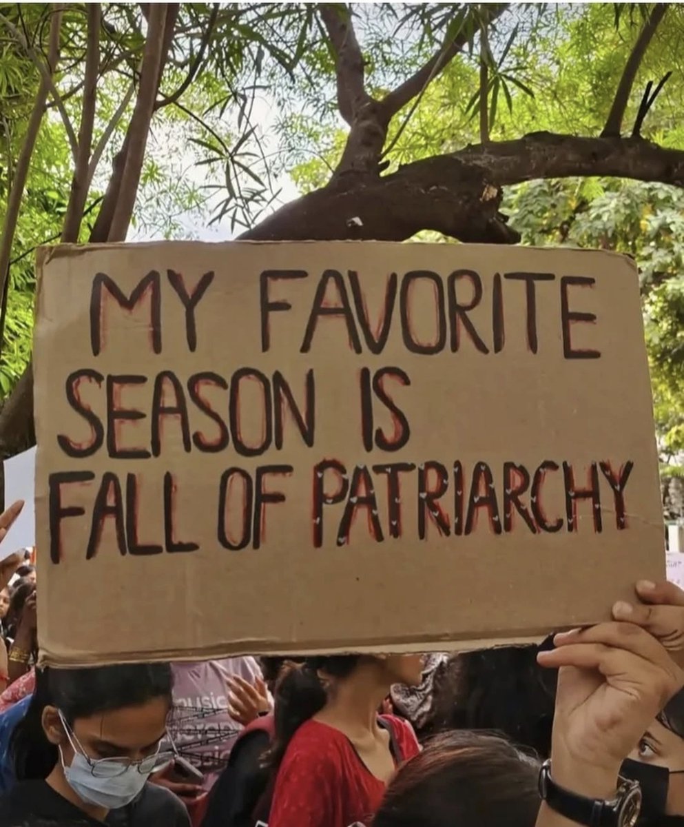 mssakshinarula's tweet photo. THE GOOD MEN OF THIS COUNTRY ARE NOT ANGRY ENOUGH ABOUT THE VIOLENCE WOMEN AND CHILDREN FACE FROM OTHER MEN.

You need to stand with the women in this fight not just when they are on the streets asking for a safer country but also when you see your male colleagues, friends and relatives normalize cruelty, discrimination and prejudice against them. 

CRUELTY IS NOT JUST ABUSE, MOLESTATION AND RAPE. IT IS ALSO WORDS, PATRIARCHAL AND RELIGIOUS CONDITIONING, VICTIM BLAMING AND STEREOTYPING WOMEN WHO ASSERT THEIR FREEDOM TO CHOOSE THE KIND OF LIFE THEY WANT TO LEAD, TO SAY YES/NO, TO WEAR WHAT THEY WANT TO WEAR AND HAVE COMPLETE BODILY AUTONOMY. 

Teach your sons what the world is like for women. Teach them about how patriarchy works and other social issues. Teach them about nonsexual behaviors that make women feel threatened like walking behind a woman or staring them down. Teach them consent not just before sex but also in general around women and healthy masculinity. Teach them how to make women feel safe not in a performative way but through genuine care and by setting a good example yourself. Teach them to correct and stop other men when they misbehave.

WOMEN NEED TO BE ABLE TO LIVE THEIR LIVES AND MAKE THEIR CHOICES WITHOUT THE FEAR OF A MAN ASSAULTING HER OR CONTROLLING HER. STOP PROTECTING OTHER MEN. MAKE IT SAFE FOR WOMEN TO EXIST. 

I saw a video of a college girl saying how men who are as old as her father masturbate and make lewd gestures while they walk to their university. It broke my heart because we all can pinpoint instances in our lives when men have touched us, flashed at us or assaulted us. Nothing changes generation after generation and it is not just a huge failure of the government or the law but also the men (some women enablers who call us feminists like it is a slur) in this country.