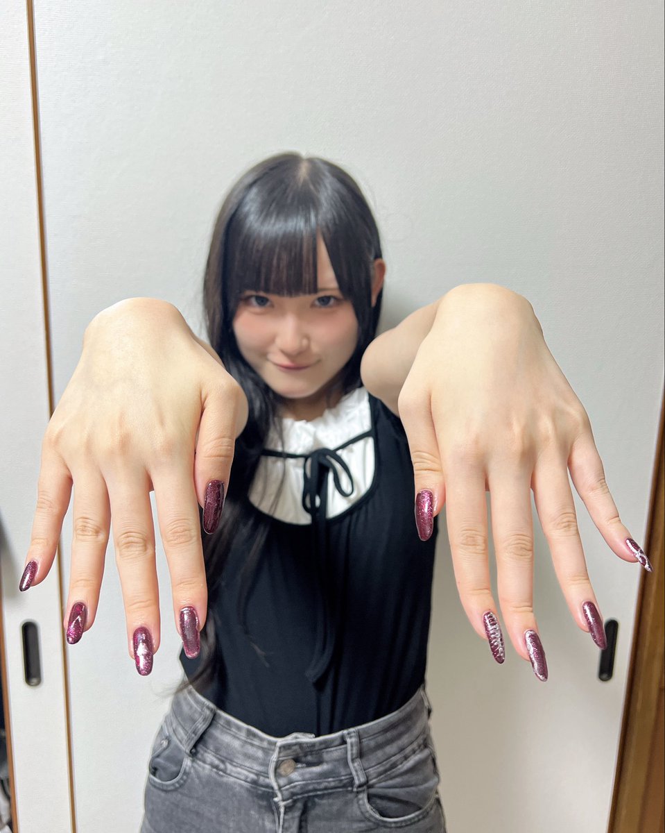 tk1_0009's tweet photo. こちらこそありがとうー‼️
さ���こ輝きまくってました‼️さすがです‼️

たきざわ、もっとネイル上手になります
またやらせてくださいな

ネイルやったすぐのかわいいさちこも載せときます
@3chi_43 https://t.co/BsrpCe5TN0