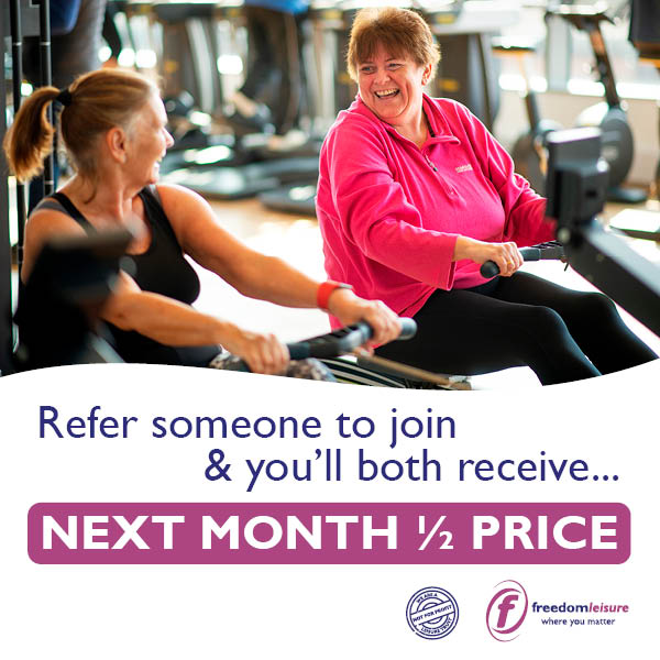 isabellarazbsf's tweet photo. Ready to level up your fitness journey with friends? Invite them to join Freedom Leisure and you’ll both receive exclusive rewards: half-price membership on your next Direct Debit or two extra weeks added to an Annual membership. The more friends https://t.co/8I6FCZXiCX