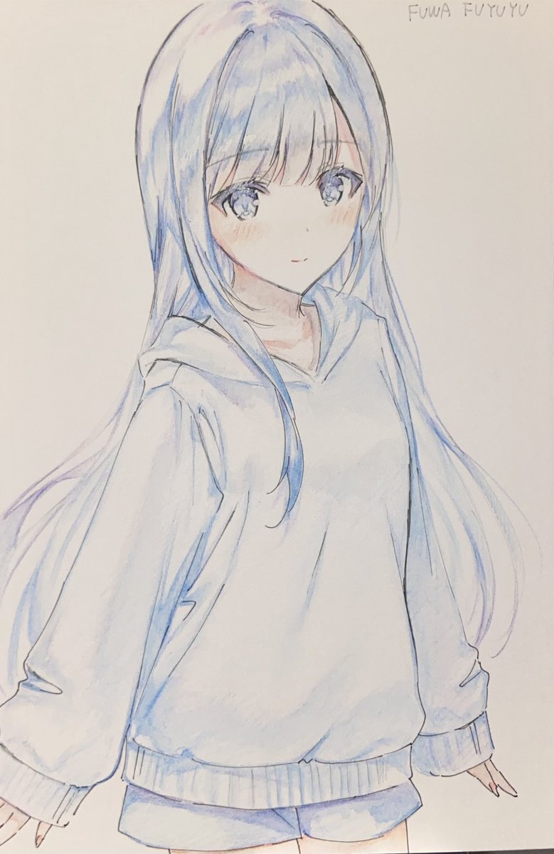 fw_fw_0's tweet photo. アナログ絵✏️ https://t.co/LtJ49vU5HL