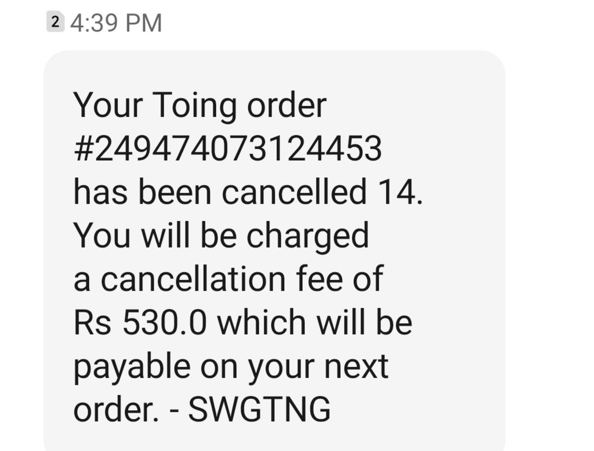 SaduqRizvi's tweet photo. Ordered from @toing_it ,  ordered COD but got an error. Reordered online and paid successfully. @toing_it delivered both orders but wants me to pay twice. The restaurant was ready to take back the extra order and refund @toing_it. Why should I pay twice?

@SwiggyCares 
@Swiggy https://t.co/6sBm4tJLnU