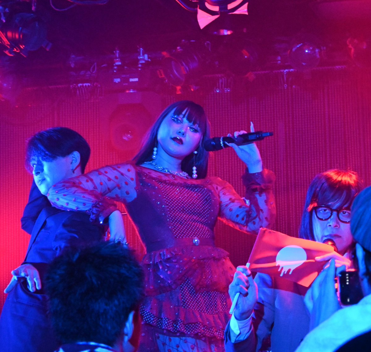 fff_0603's tweet photo. @ 下北沢シャングリラ
アーバンギャルドさん、今日もカッコよかった！！
#自撮入門 
#HNGSONIC2026 https://t.co/6CSHz8nT39