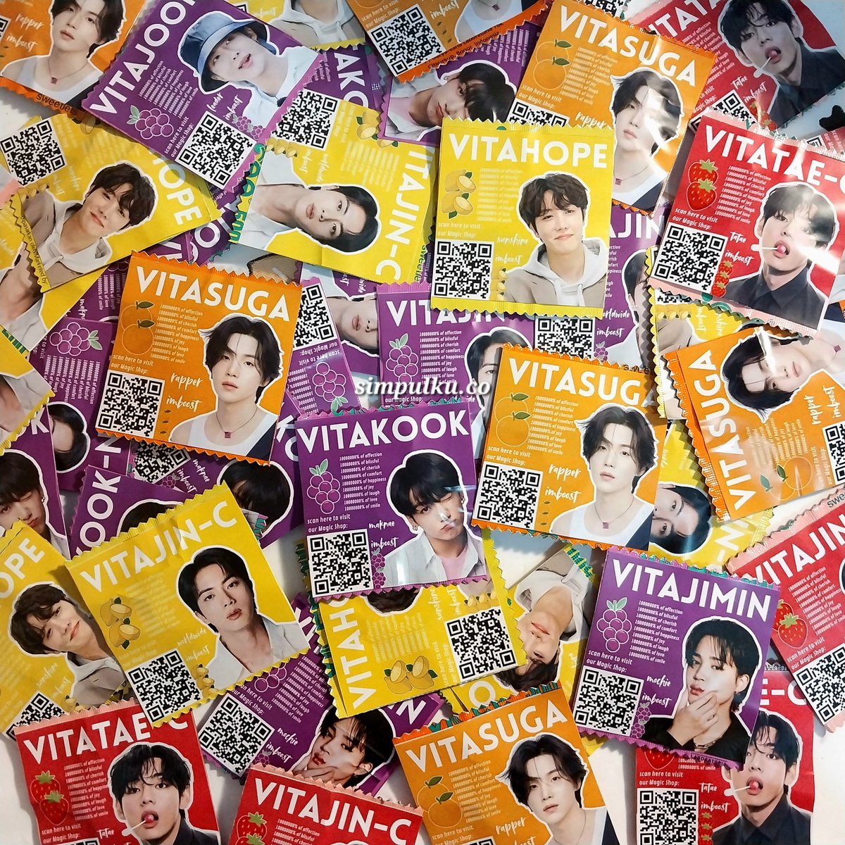 uljinmaseyo's tweet photo. hai aku lagi open order  VITABANGTAN, bisa untuk freebies konser nanti
tersedia 4 varian rasa; 🍇🍊🍋🍓
min. 18 pcs
💸 2.300 (random)
💸2.650 (custom)
harga sudah bersih co oren 🍊 harga kirim manual lebih murah
📍jatim, ina
https://t.co/312I4DVTxO
tags wts vitamin custom kpop https://t.co/2hyqRvtjgv
