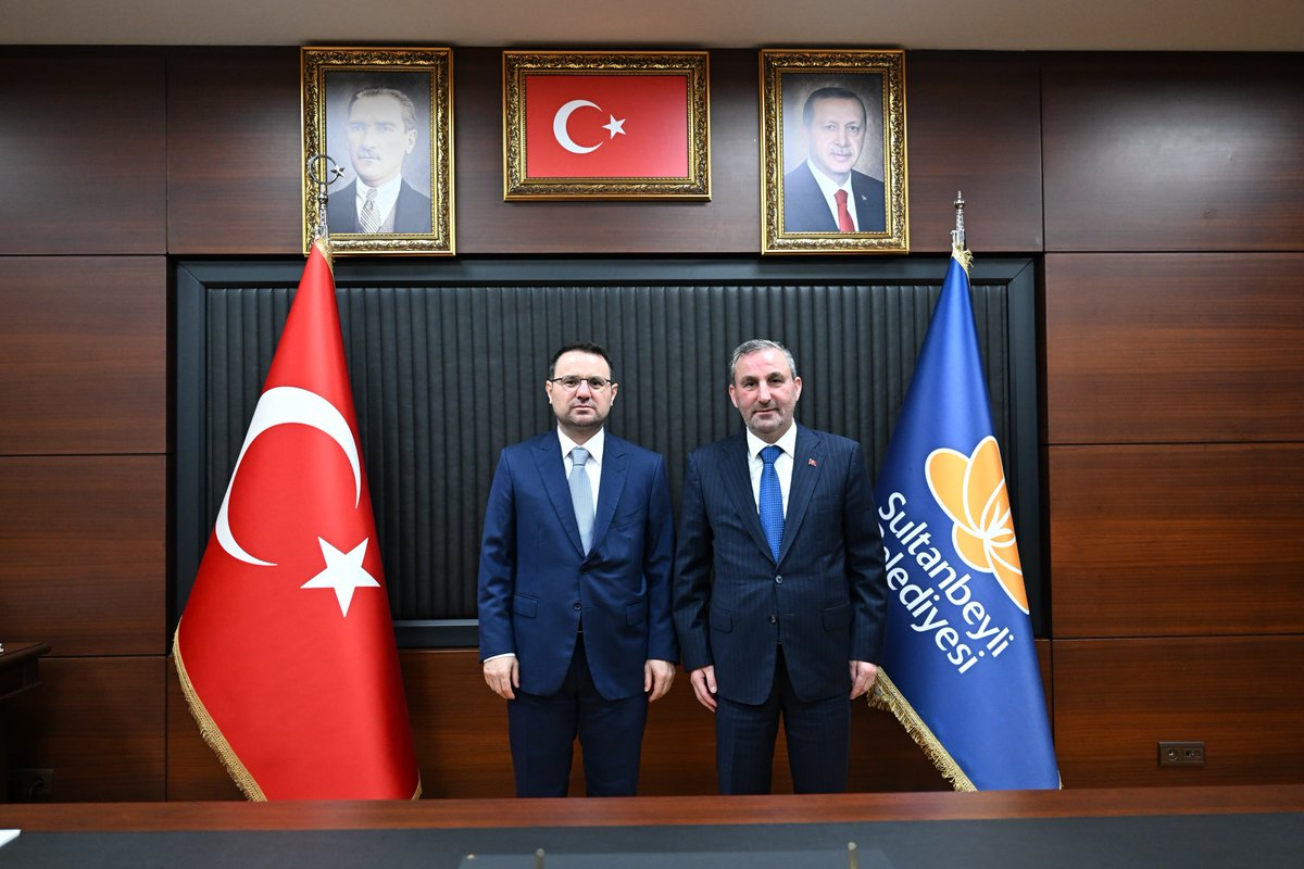 alitombastr's tweet photo. Adalet Bakanımız Sn. Akın Gürlek’i belediyemizde misafir ettik. 

Değerli Bakanımıza nazik ziyaretleri için teşekkür ediyorum. https://t.co/SWAzFrXh0t
