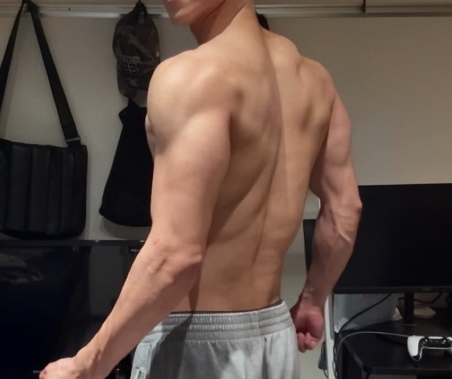 Harrk_'s tweet photo. 理想通りに筋肉がついてくれた https://t.co/gH48oMUbNA