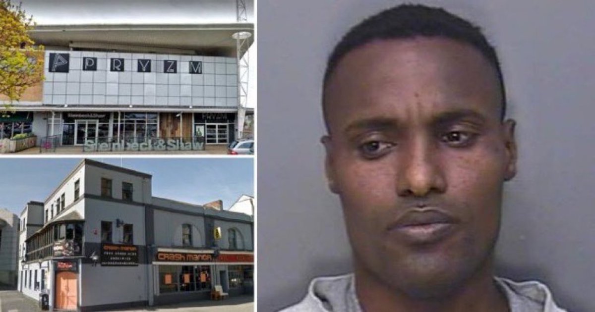peterstopcrime's tweet photo. Home office “Maybe he can be rehabilitated, let’s give him a chance, he’s obviously confused, he’s raped a man, done a woman in every hole she had and then raped two women in one night, he’s definitely confused!” 

Sex monster raped three women and a man by preying on drunken people leaving Plymouth night clubs, a jury has decided.

Illegal immigrant John Chalachew, aged 32, has today been found guilty of attacking four people in seven months.

The father-of-three even raped two sleeping women in one night as they slept in different rooms at his home.

Chalachew then raped an intoxicated teenage man after pulling him into an alleyway late at night, Plymouth Crown Court heard.

But he was released on bail to attack another drunken woman on a night out after getting her back to his city home.

Chalachew went on trial charged with six counts of rape against four complainants between March and October 2018.

He had sex with one woman without her consent in three different ways – making up three counts.

His victims vary from the teenage man to a woman in her 40s.

PlymouthLive has been unable to report the third trial against the Djibouti-born asylum seeker because of a reporting restriction.