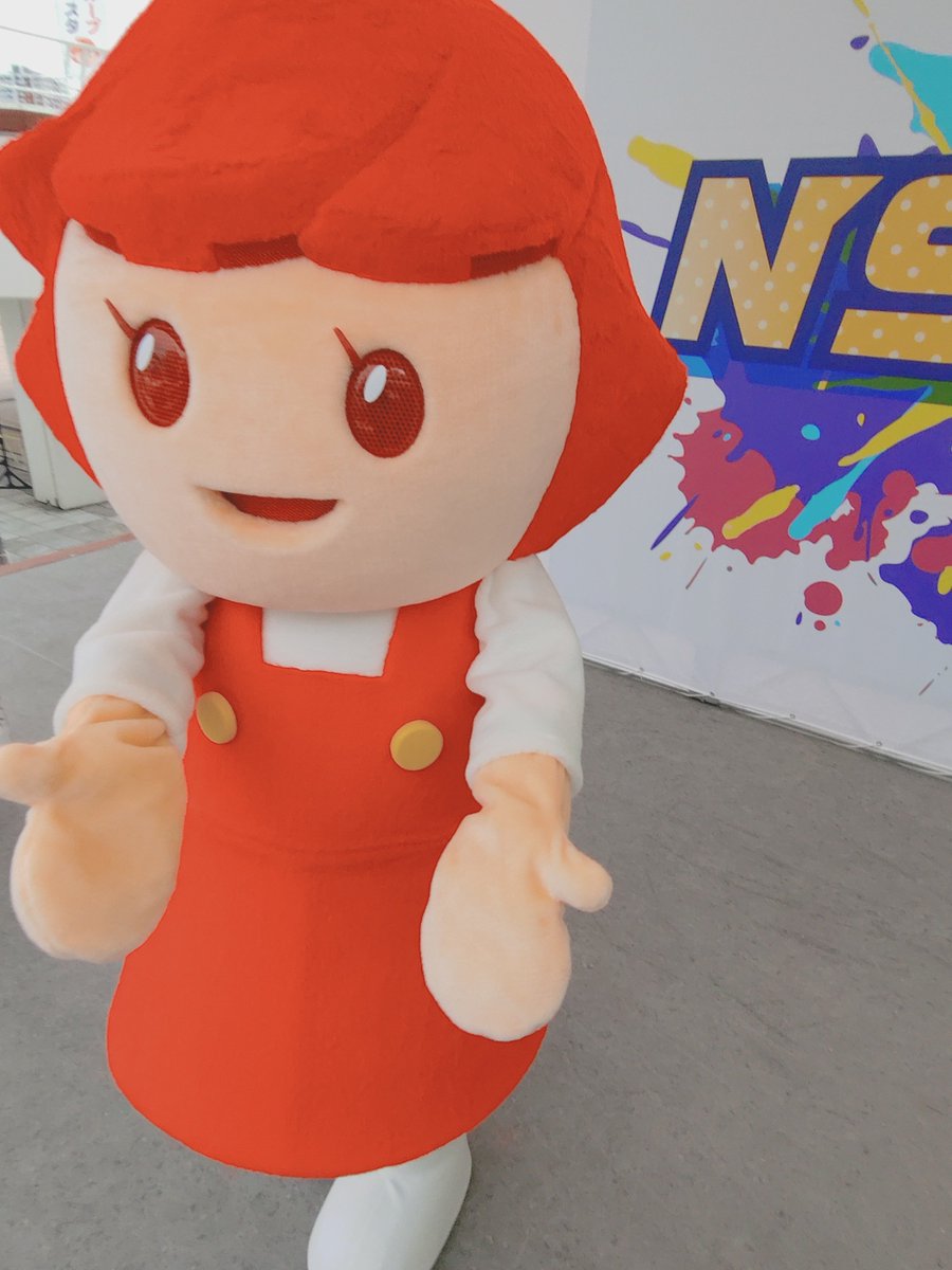 str_poly7188's tweet photo. ガチャピン、ムック、ワタナベグループのキャラクター(名前募集中)、NSTアナウンサーさんとの特典会に参加してきた。
#NSTまつり https://t.co/vyHHobSInd