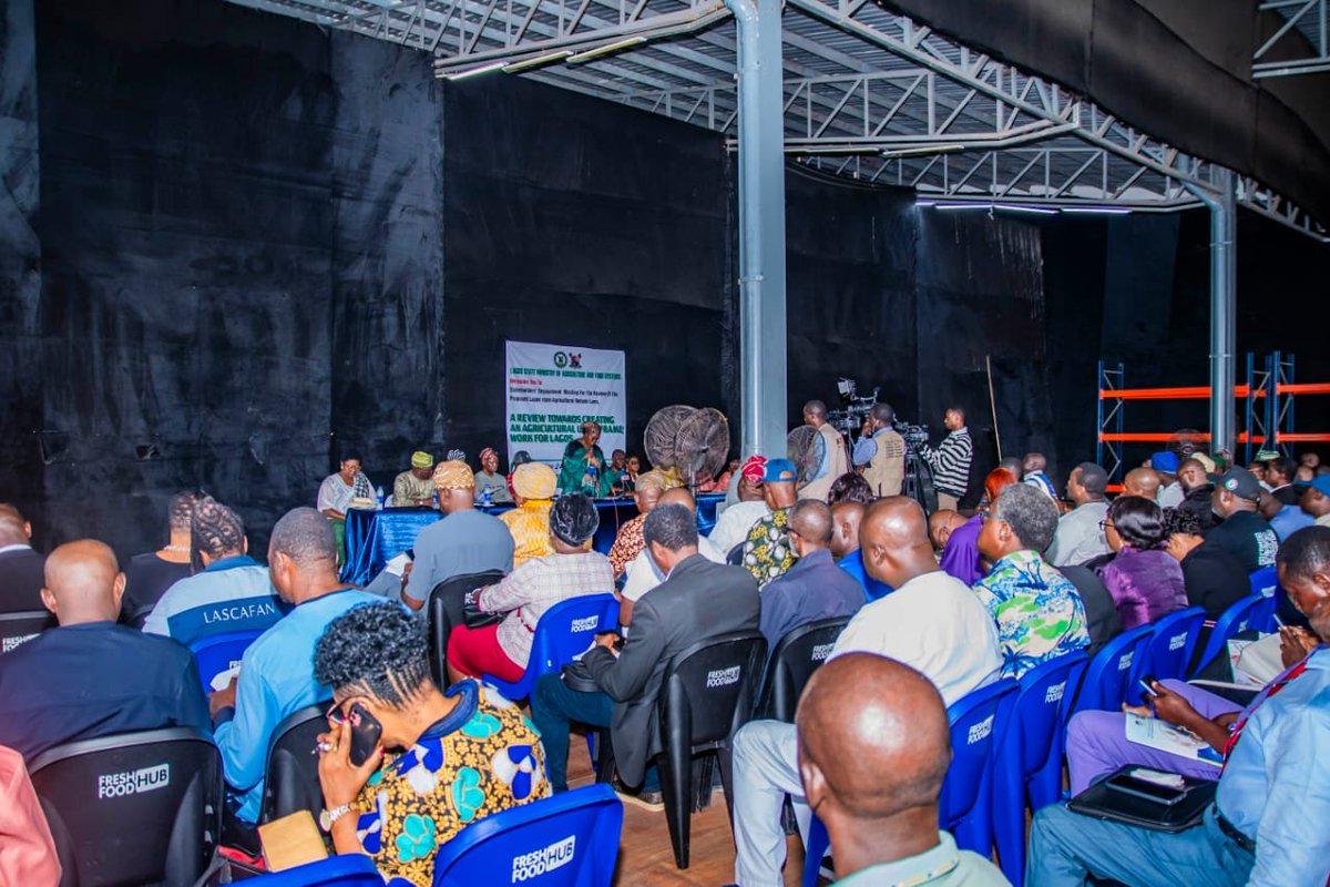 lagosagric1's tweet photo. @followlasg @Abi_Olusanya review as a strategic opportunity to develop a responsive legal framework that addresses emerging developments, strengthens institutional responsibilities and enforcement mechanisms, in addition to... https://t.co/HCgqv7MtXs