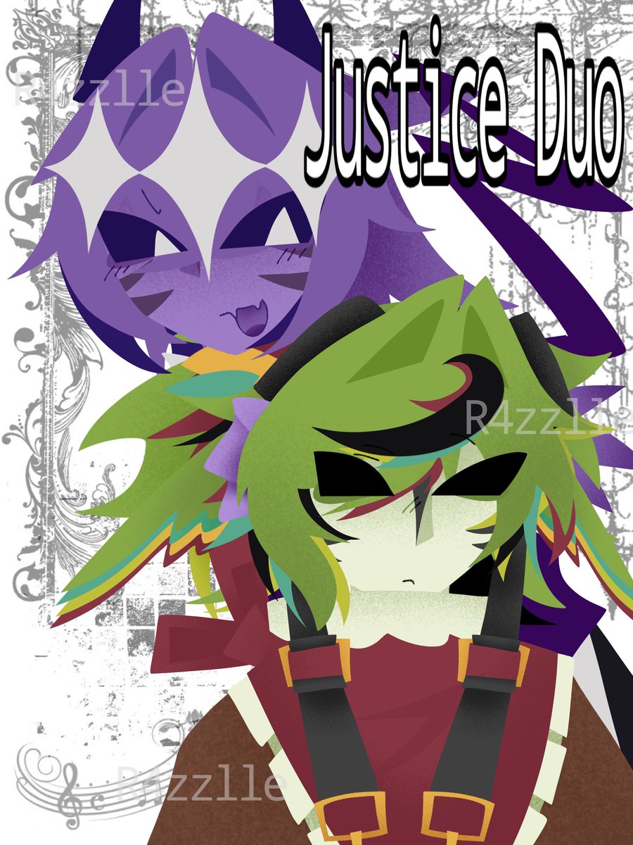 r4zzlle's tweet photo. Art gift for @/Nataaaaaa123

#justiceduo #justiceduofanart #parrotx2fanart #wemmbufanart https://t.co/2nYsOkPkRc
