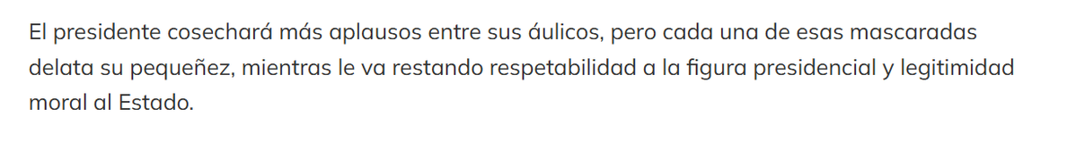 anacrisrestrepo's tweet photo. De acuerdo con @DCoronell, yo agregaría la masculinidad frágil de un varón que para demostrar su fuerza porta un arma, se rodea de escoltas, regaña a los gritos.
Un hombre seguro de su masculinidad no tiene por qué apelar a ese teatro violento, machista.
https://t.co/q9xk8LozuM https://t.co/dmEgkEwFOP