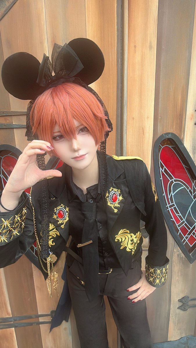 yuze_san's tweet photo. ❤
 #Dハロ仮装 #Dハロ仮装2026 #Dハロツイステ仮装 https://t.co/4RhhtOZ5XV