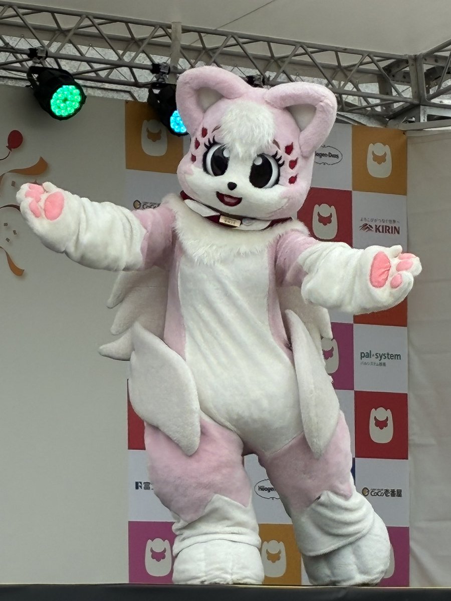 rocketvalgar's tweet photo. 今日の推し活②-①
#ご当地キャラカーニバル2026 
#柴崎さき https://t.co/BsUDwo8JBE