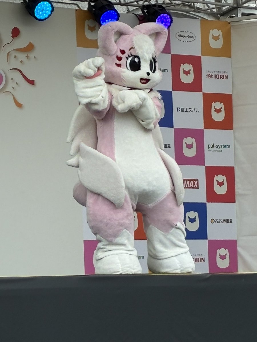 rocketvalgar's tweet photo. 今日の推し活②-①
#ご当地キャラカーニバル2026 
#柴崎さき https://t.co/BsUDwo8JBE