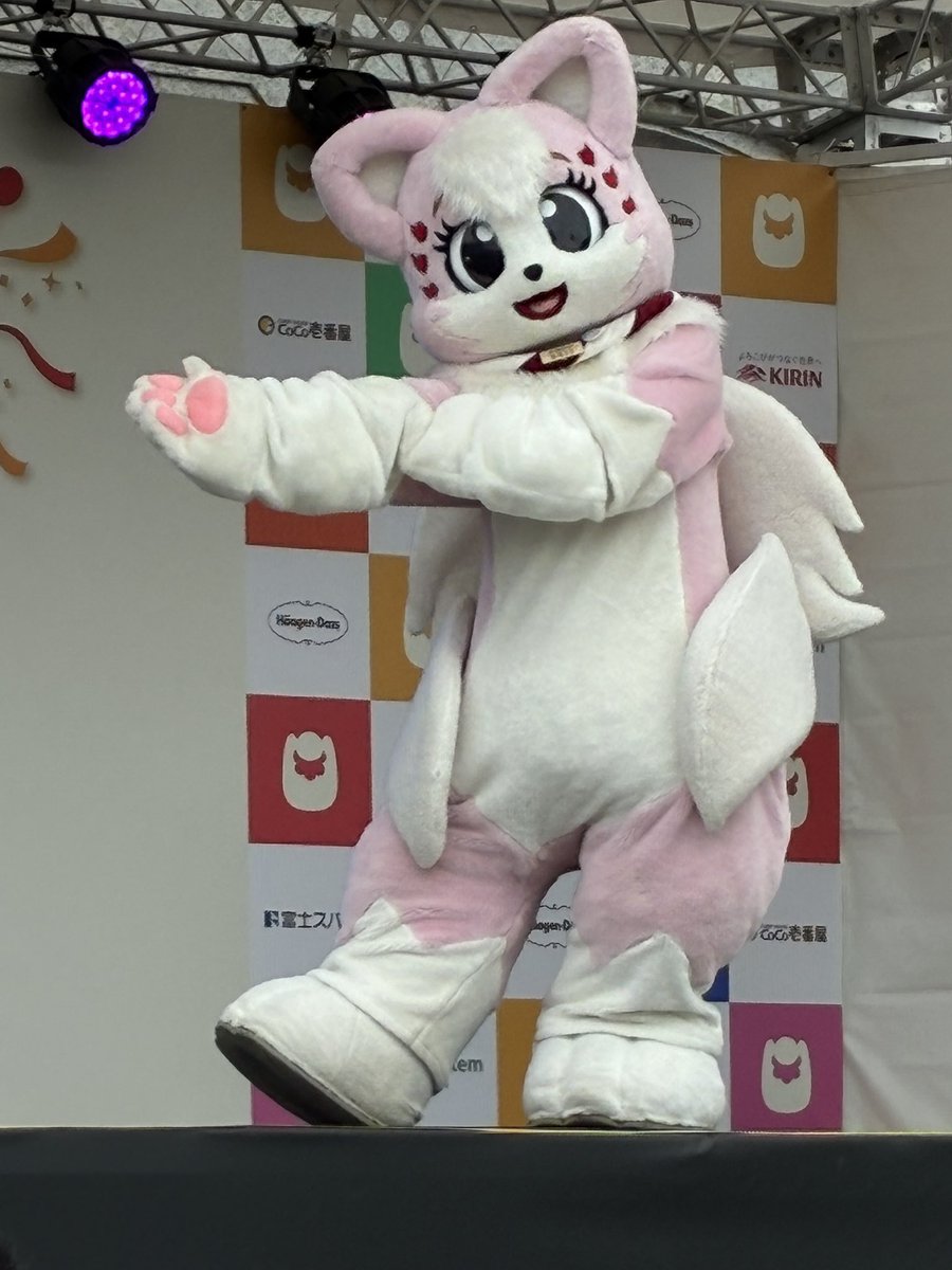 rocketvalgar's tweet photo. 今日の推し活②-①
#ご当地キャラカーニバル2026 
#柴崎さき https://t.co/BsUDwo8JBE