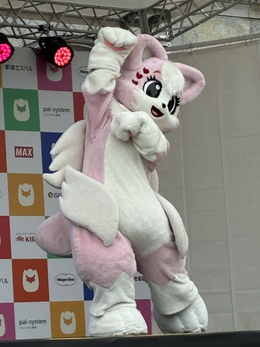 rocketvalgar's tweet photo. 今日の推し活②-①
#ご当地キャラカーニバル2026 
#柴崎さき https://t.co/BsUDwo8JBE