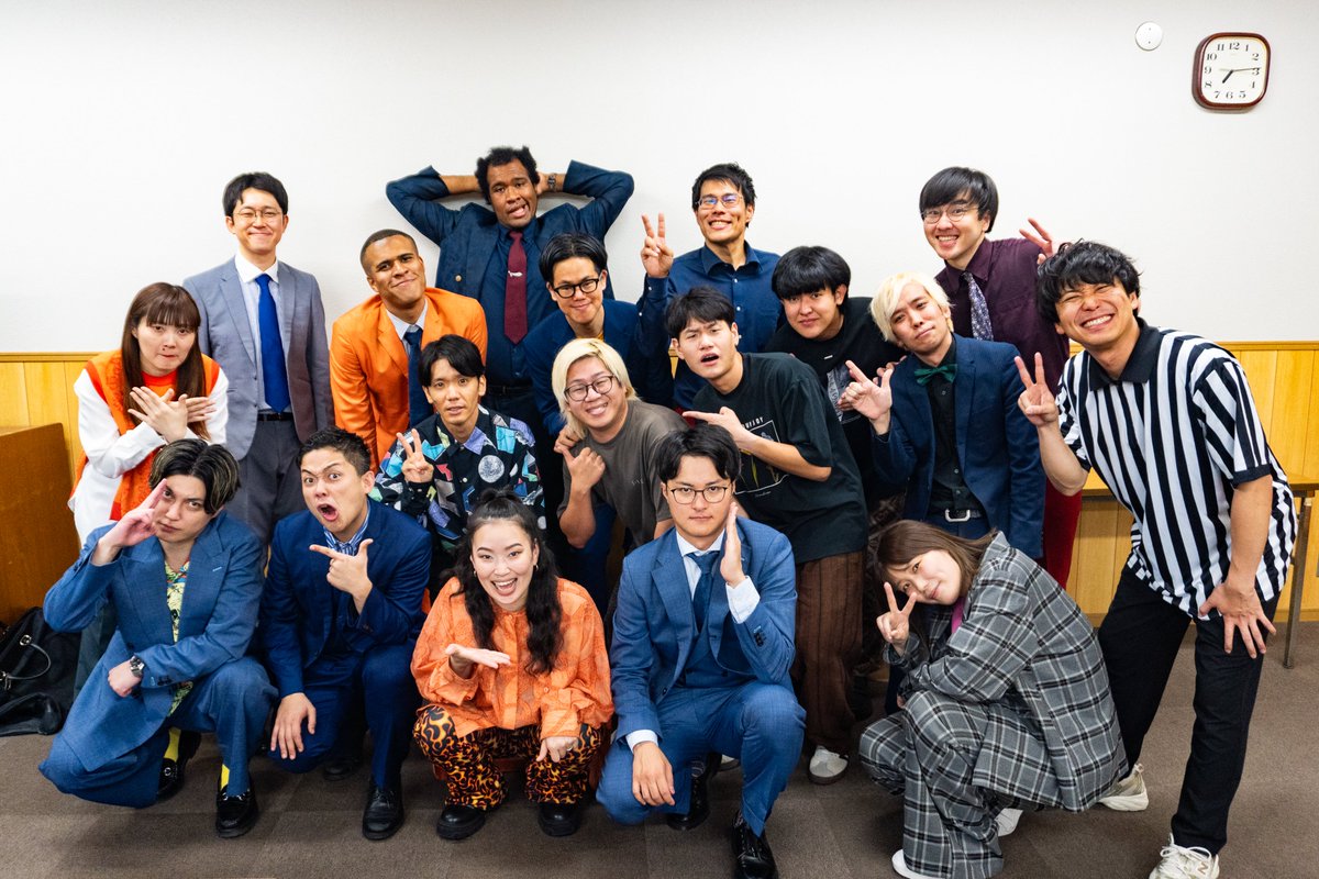 nagoyayoshimoto's tweet photo. ＼長円寺ライブ3ステ終了！／

ご来場誠にありがとうございました🌟

#ボルおじ

#世界クジラ #ドンココ #爛々 萌々 #ルージュ
#中山マサキ #おばけ #紅点 #刻めダカタ
#かにチャーハン #異世界 #パンジーそう
────────────
来月は10/25(日)開催です🎉

#ド天国 #あなたとネ #シスター #東雲
#ポニー福元 #紅点 #パンジーそう #異世界
#もりのくまさん #もさもさ子

🎟️チケット発売中！
https://t.co/XrVF432GD9

#名古屋よしもと
