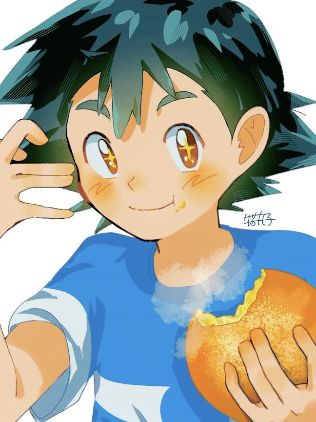 menekipower's tweet photo. マラサダもぐもぐサトシさん https://t.co/vTJ0RuZjVs