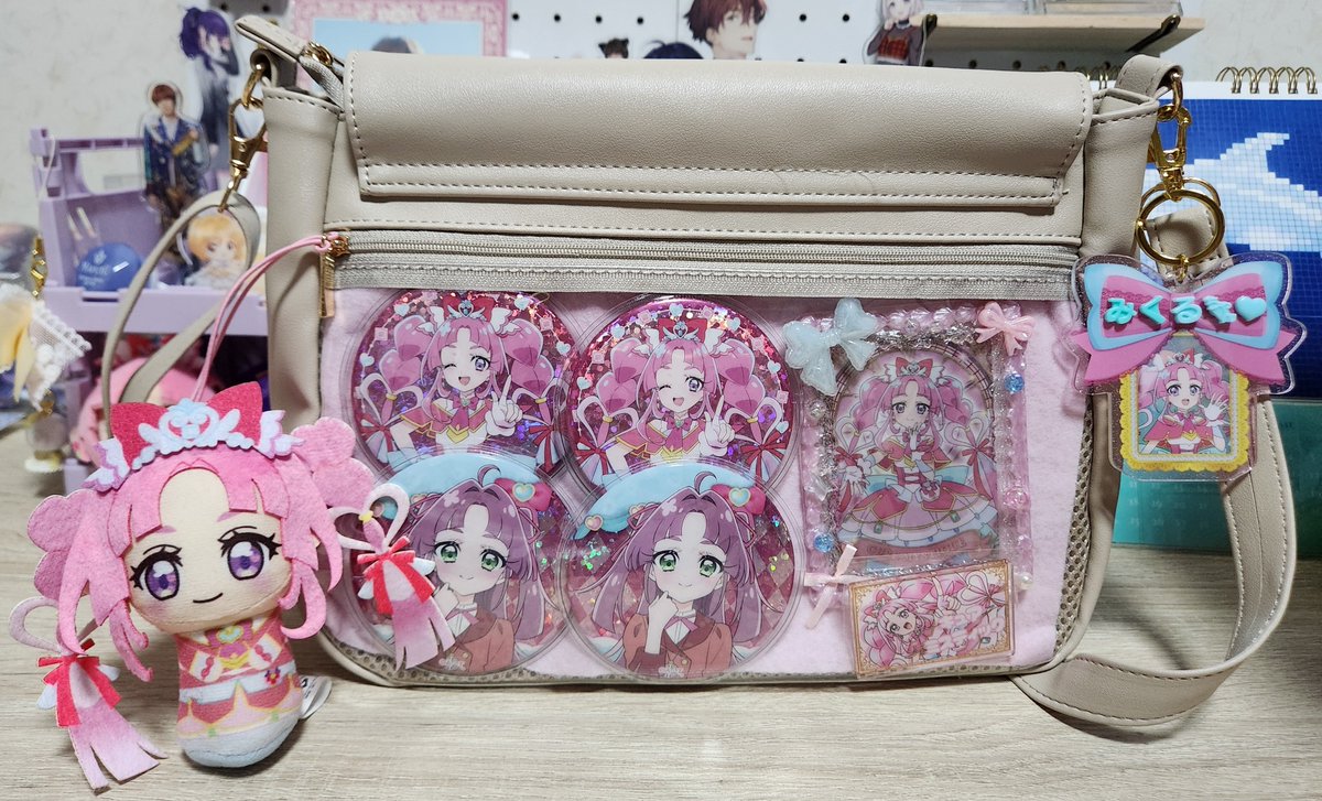 flare_1114's tweet photo. 実は今日ミスティックちゃんの痛バで映画見に行きました～！
FFちゃんからもらったホイップデコが偶然にもお似合いすぎたので使えて嬉しい🫶 https://t.co/Wj1GPXZX7g