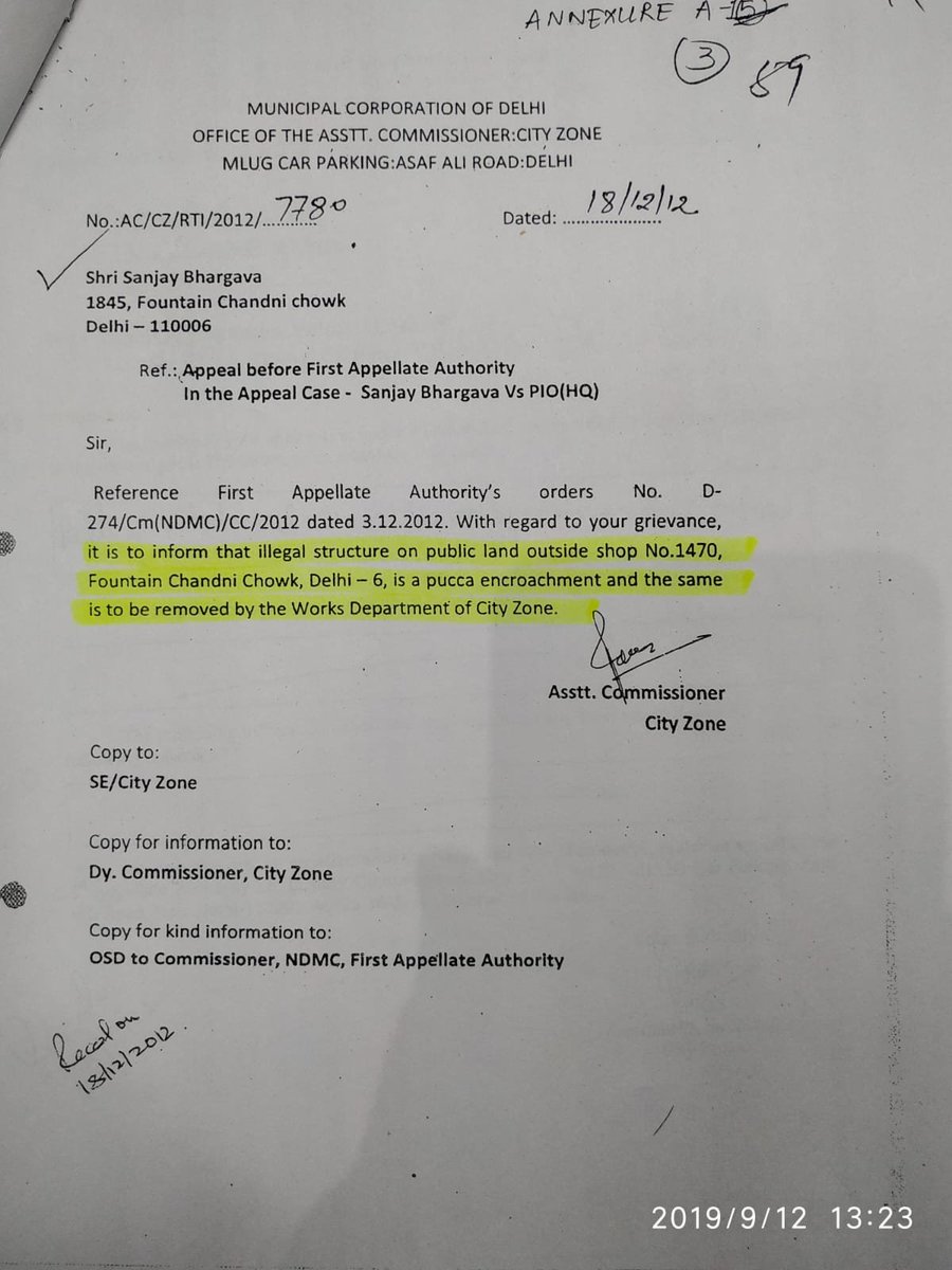 bharg_sanjay's tweet photo. @MCD_Delhi Hope @CitySpzone @DmOlddelhi @DelhiPwd carry a joint Enroachment removal action under STF and remove the Pucca Structure on Public Land for Public Movement in heavily congested Fountain Chowk prone to Pickpocketers, Eveteasers, Vagabonds and save Public from harasment. https://t.co/KHGAcZs1US