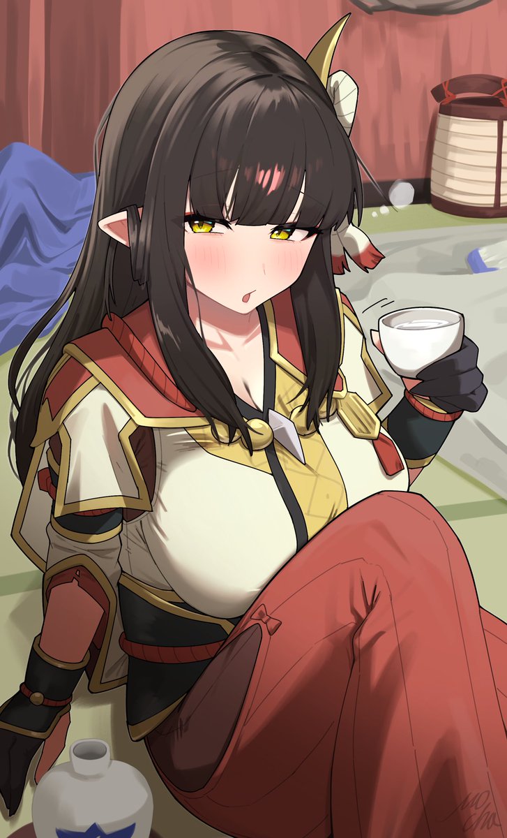Mocha_MH's tweet photo. ほろり🍶 https://t.co/OJbik1cPQI