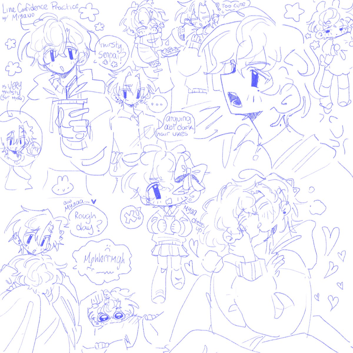 arsoniii's tweet photo. woke up way too early so line confidence practice!! #ssmy_FA https://t.co/3Hyiz0yqyG